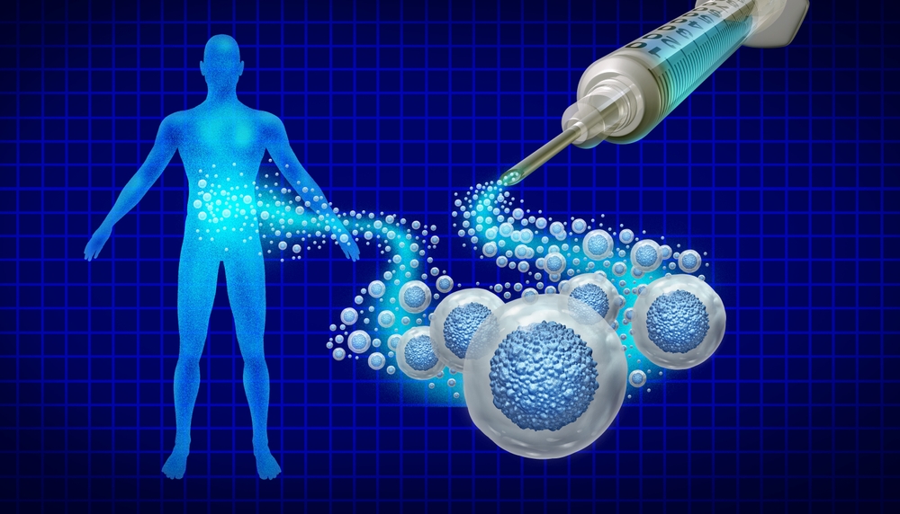 Doctor and patient discussing the safety of stem cell therapy.