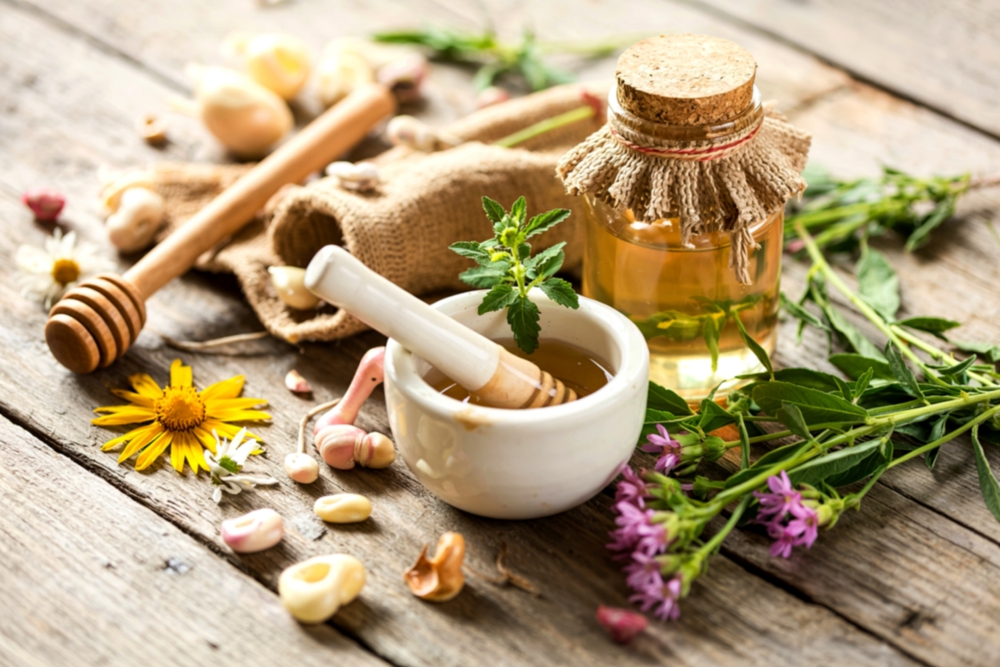 A variety of fresh herbs that naturally support stem cell health and enhance cell regeneration.
