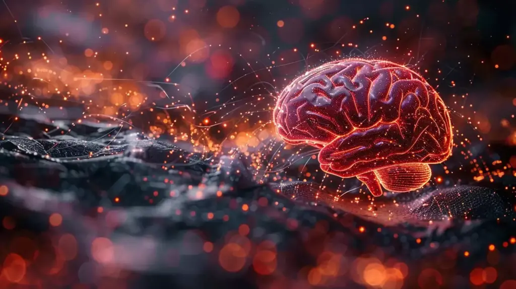 A blurred, indistinct human brain floats in a hazy, dreamlike atmosphere. The edges of the brain are softened and unfocused, simulating the visual distortions associated with a brain tumor. Muted, mottled lighting casts a sense of unease, while a shallow depth of field draws the viewer's attention to the central, affected area of the brain. The overall impression evokes the disorienting experience of blurred vision caused by a brain tumor pressing on the optic nerve. A blurred, indistinct human brain floats in a hazy, dreamlike atmosphere. The edges of the brain are softened and unfocused, simulating the visual distortions associated with a brain tumor. Muted, mottled lighting casts a sense of unease, while a shallow depth of field draws the viewer's attention to the central, affected area of the brain. The overall impression evokes the disorienting experience of blurred vision caused by a brain tumor pressing on the optic nerve.