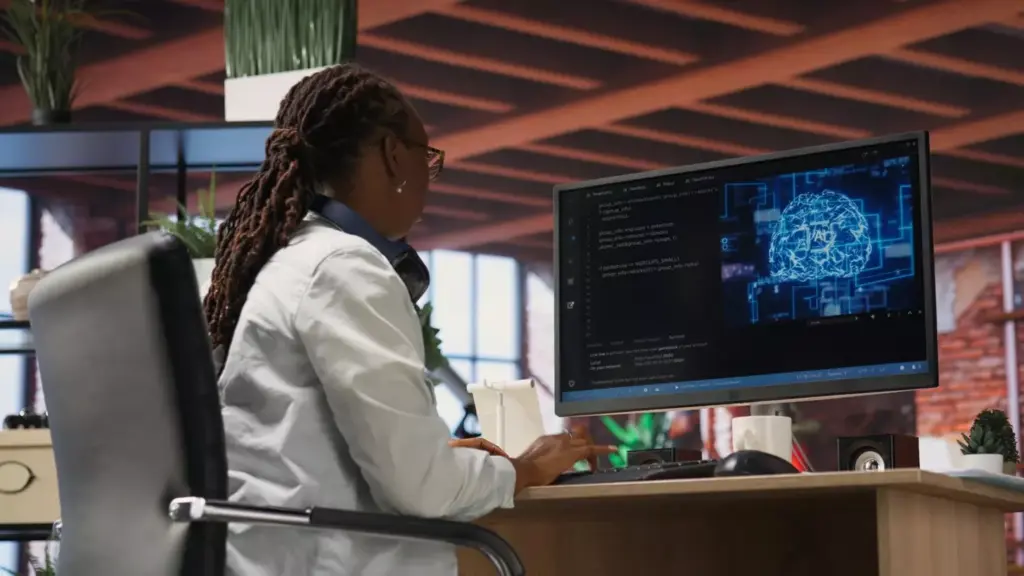 A sleek and modern logo for the National Brain Tumor Society (NBTS) set against a clean, minimalist background. The logo features a stylized brain icon in a vibrant shade of blue, conveying a sense of innovation and scientific advancement in brain cancer research. The text &quot;National Brain Tumor Society&quot; is presented in a crisp, sans-serif font that exudes professionalism and authority. The overall composition is well-balanced, with the logo and text occupying the central focus, surrounded by ample negative space to create a sense of clarity and elegance. Warm, directional lighting illuminates the design, casting subtle shadows that add depth and dimensionality. The image projects an air of trust, competence, and a steadfast commitment to the NBTS's mission of supporting brain tumor patients and advancing cancer research.