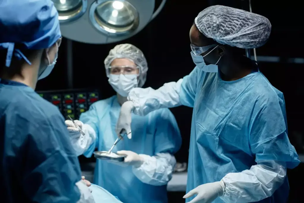 brain tumor operation