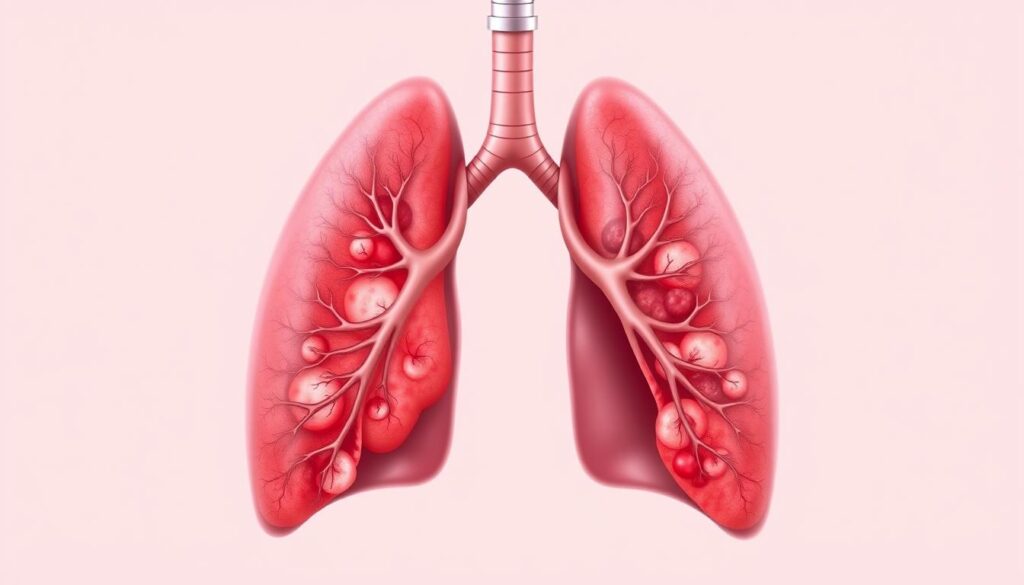 graft vs host disease lungs