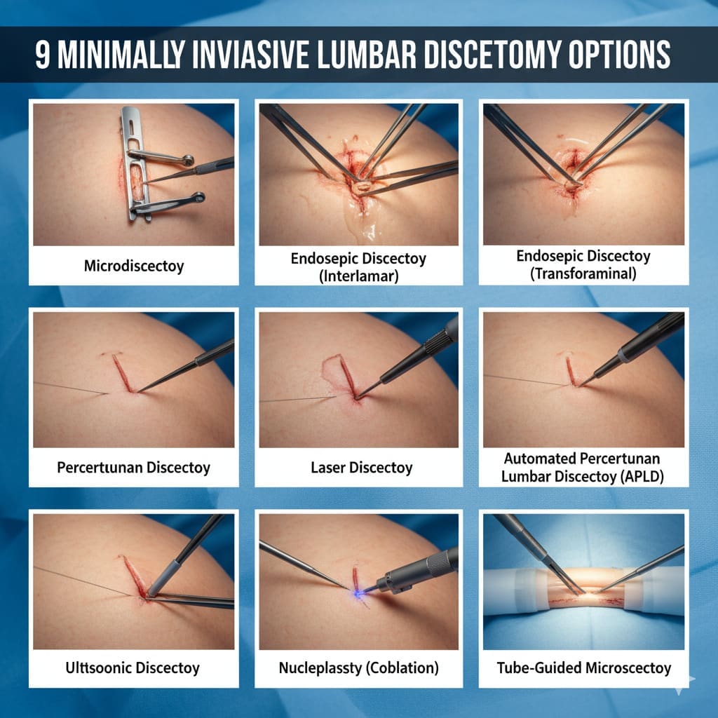 Disk Surgery: 9 Minimally Invasive Lumbar Discectomy Options
