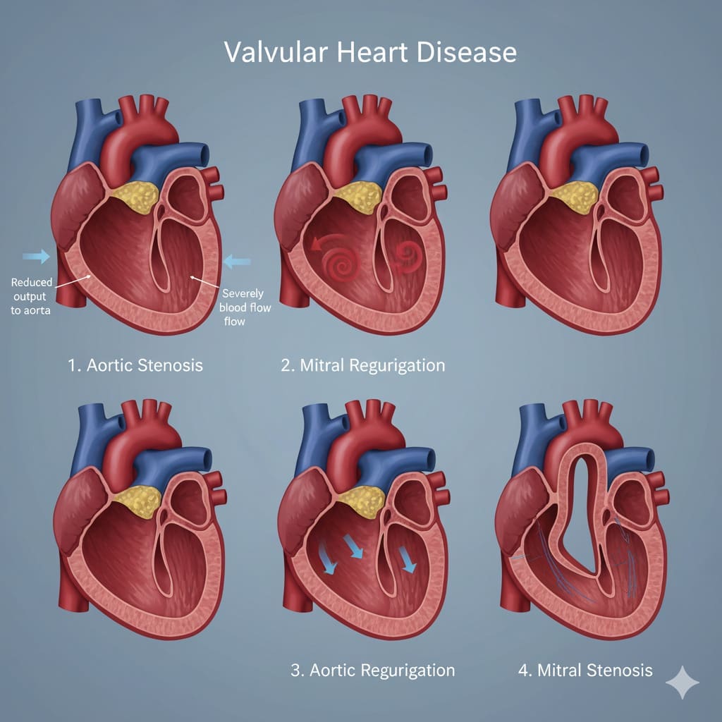 Valvular Heart Disease: 7 Key Types and Definitions You Need to Know